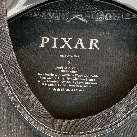 Pixar Black WALL•E Crop Top Size S - Picture 3 of 5
